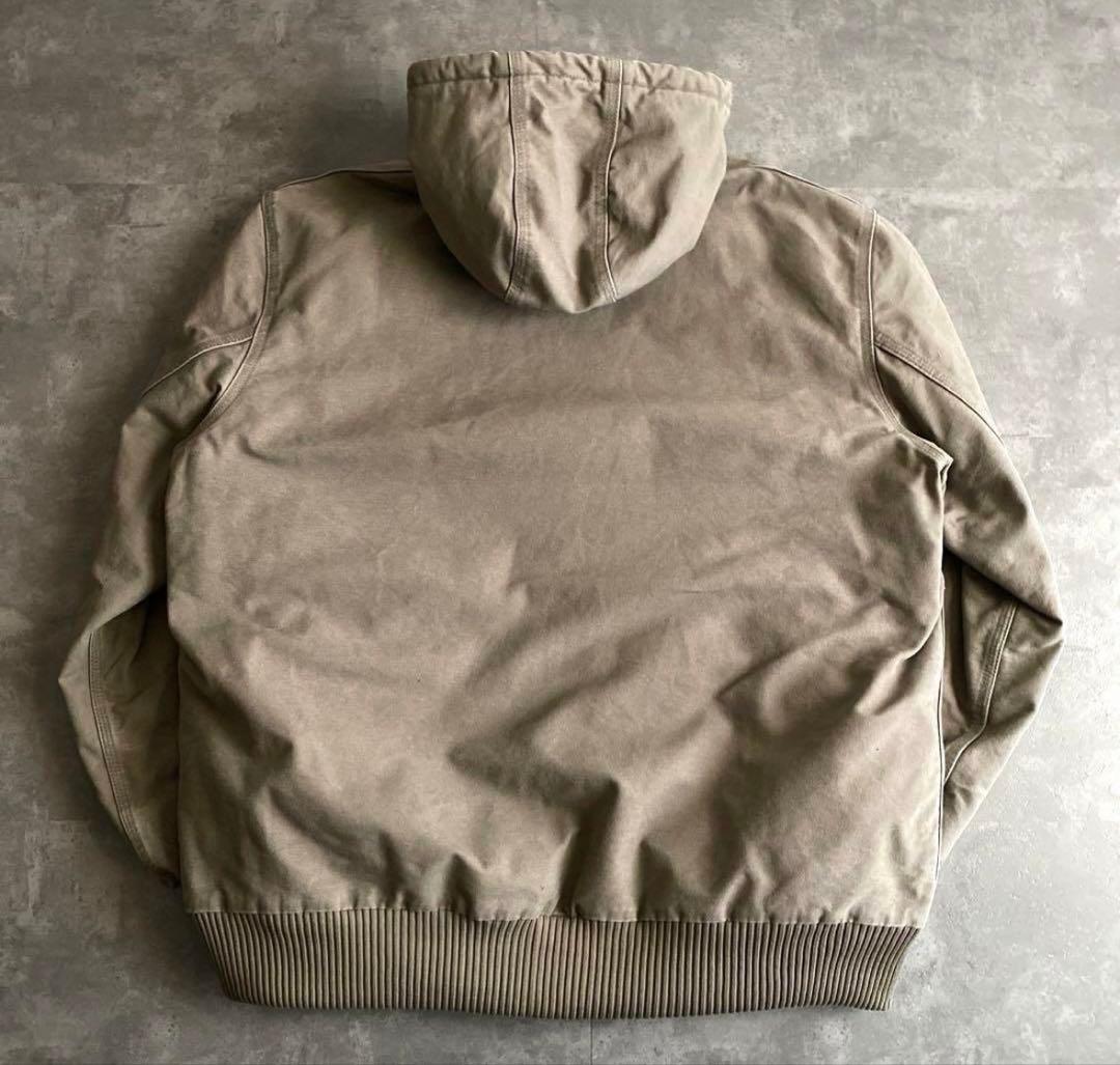 レアカラー カーハート アクティブ ジャケット MUS マッシュルーム XL