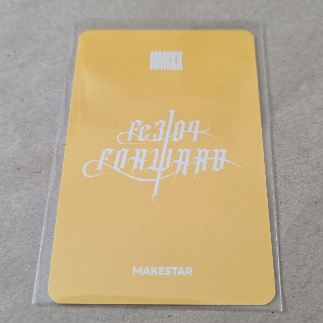 NMIXX ソリュン MAKESTAR サイン入りヨントントレカ チーズver. - メルカリ