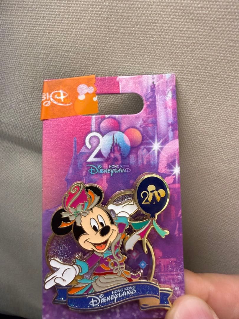 香港ディズニーランド 20周年 ピンバッジ ミッキー - メルカリ