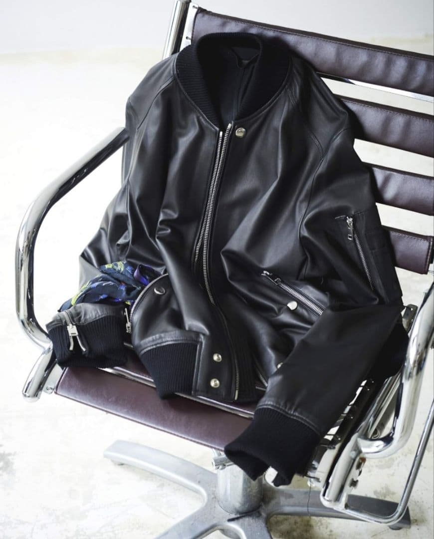 T*n様 Diesel MA-1　羊革　L-ABBOTT GIACCA　　XL