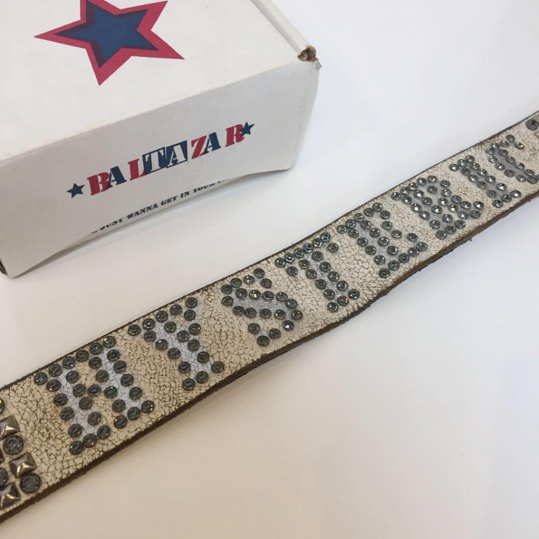 ヒステリックグラマー 本革ブラックスワロフスキーベルト - メルカリ