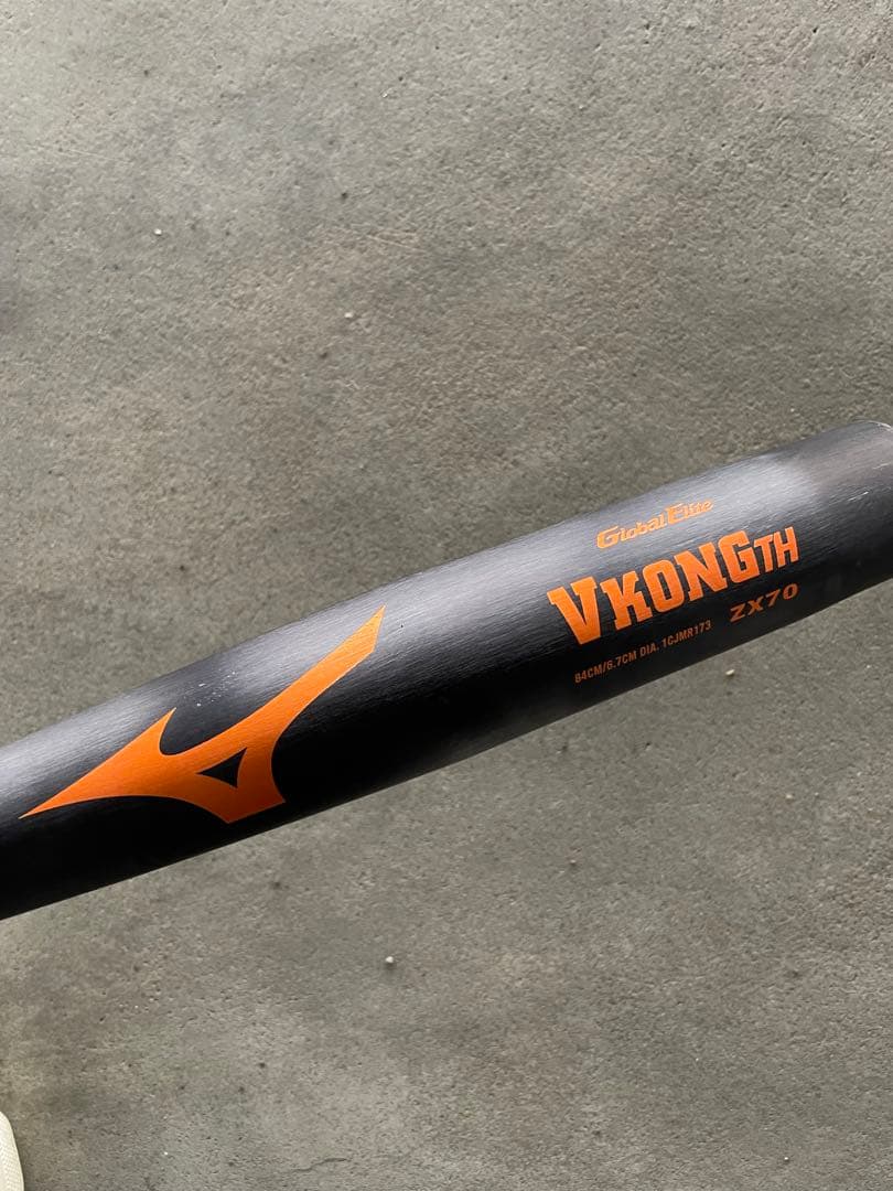 ヒデさん専用ミズノ軟式VコングTH野球金属バット