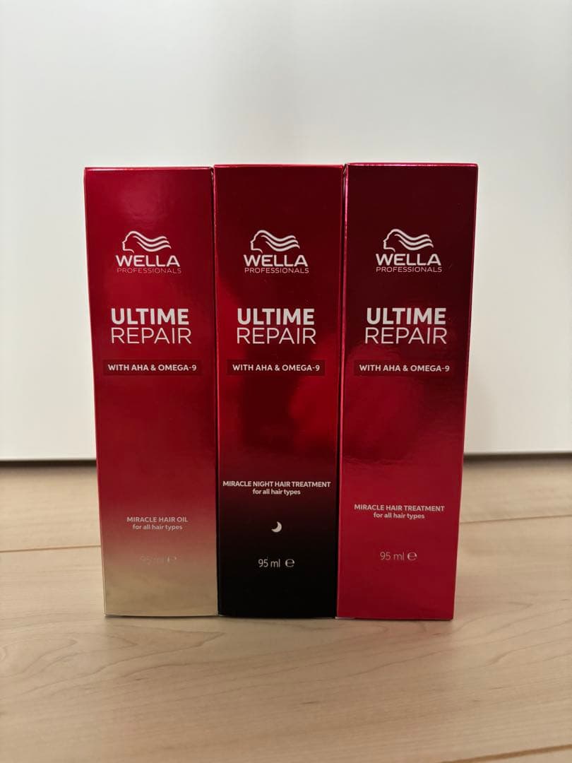 WELLA ULTIME REPAIR トリートメント 95ml 3点セット
