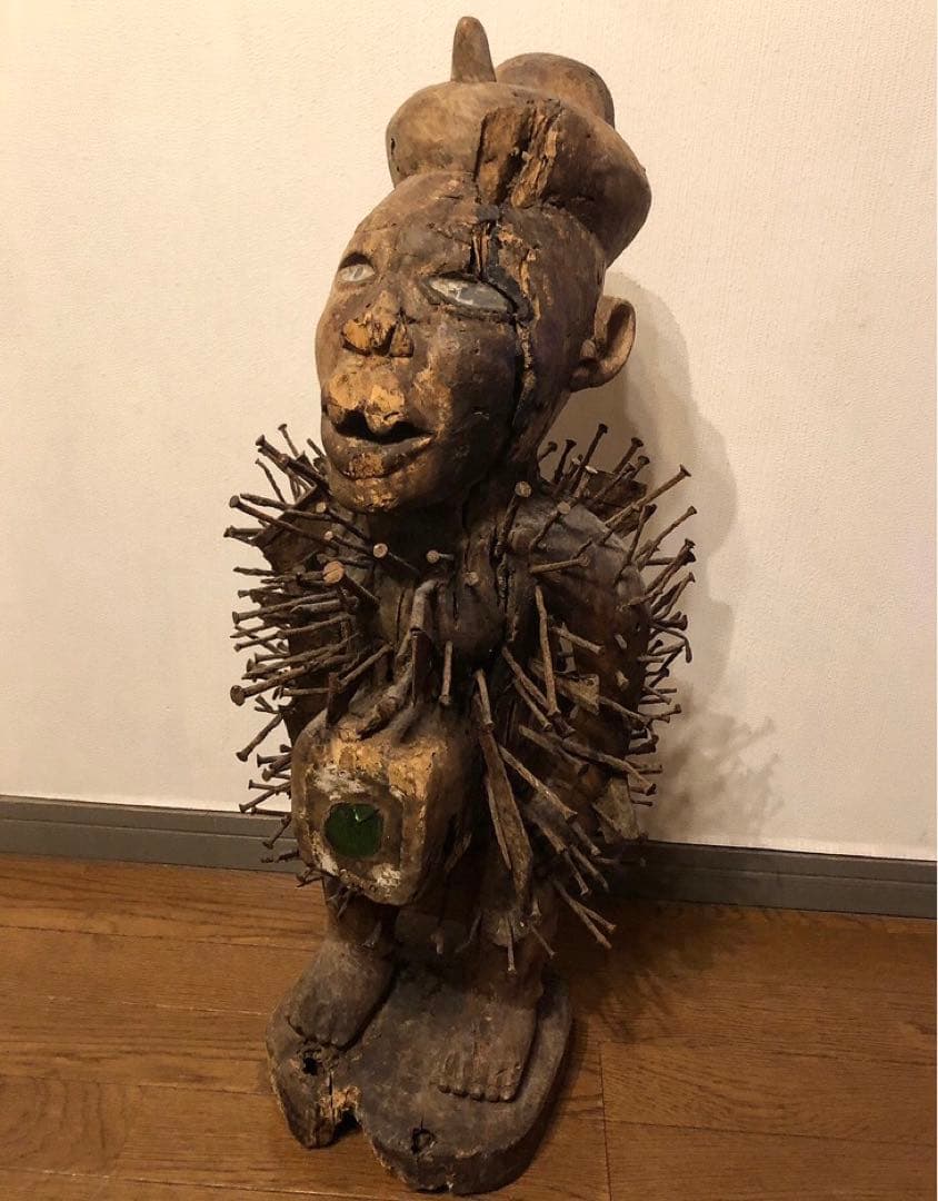 ンキシ ンコンディ アフリカ美術 アフリカ仮面 アフリカンアート 呪物