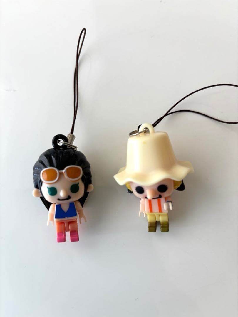 ONE PIECE ワンピース ブロックコレクション ストラップ 9個セット