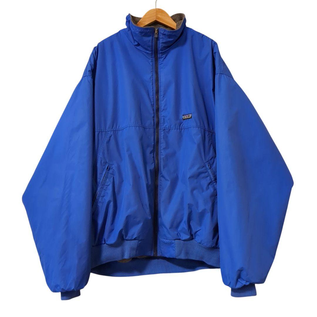 80s Patagonia USA製 シェルドシンチラ ブルー XXL