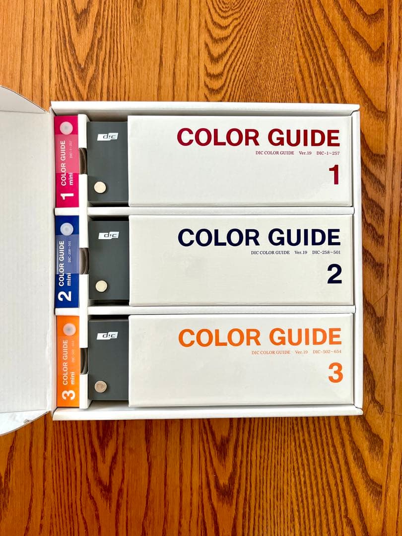 DICカラーガイド(1・2・3)Ver.19 色見本 カラーサンプル DICカラーガイド（1・2・3）第19版 - G&E