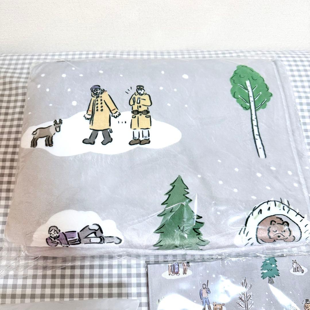 ゴールデンカムイ　鬼頭祈コラボ　ブランケット&エコバッグ ゴールデンカムイ 鬼頭祈コラボ ブランケット&エコバッグ - メルカリ