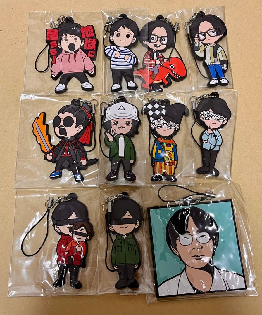 オモコロ　ラバーストラップ　コンプリートBOX