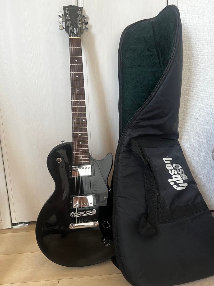Gibson USA エレキギター レスポール ブラック ギターケース付き