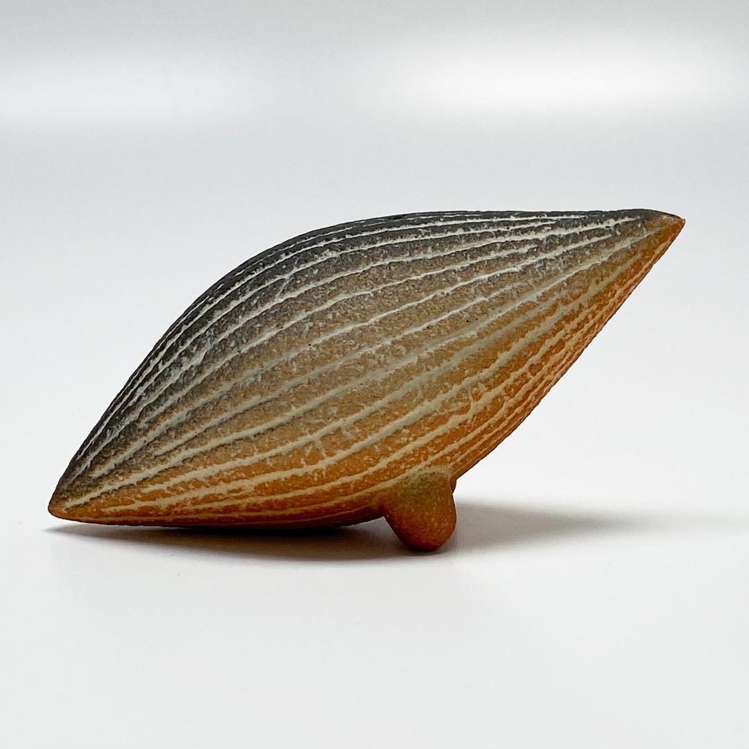 市野雅彦 線紋 水滴 書道 共箱 共布付