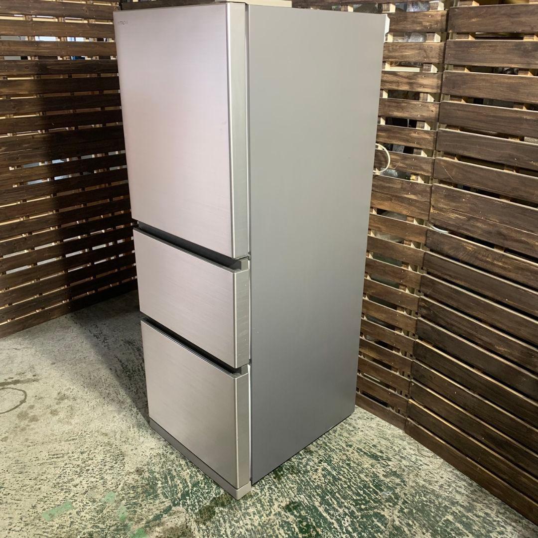 J823 HITACHI 3ドア 冷蔵庫 R-27NV シルバー 2020年製