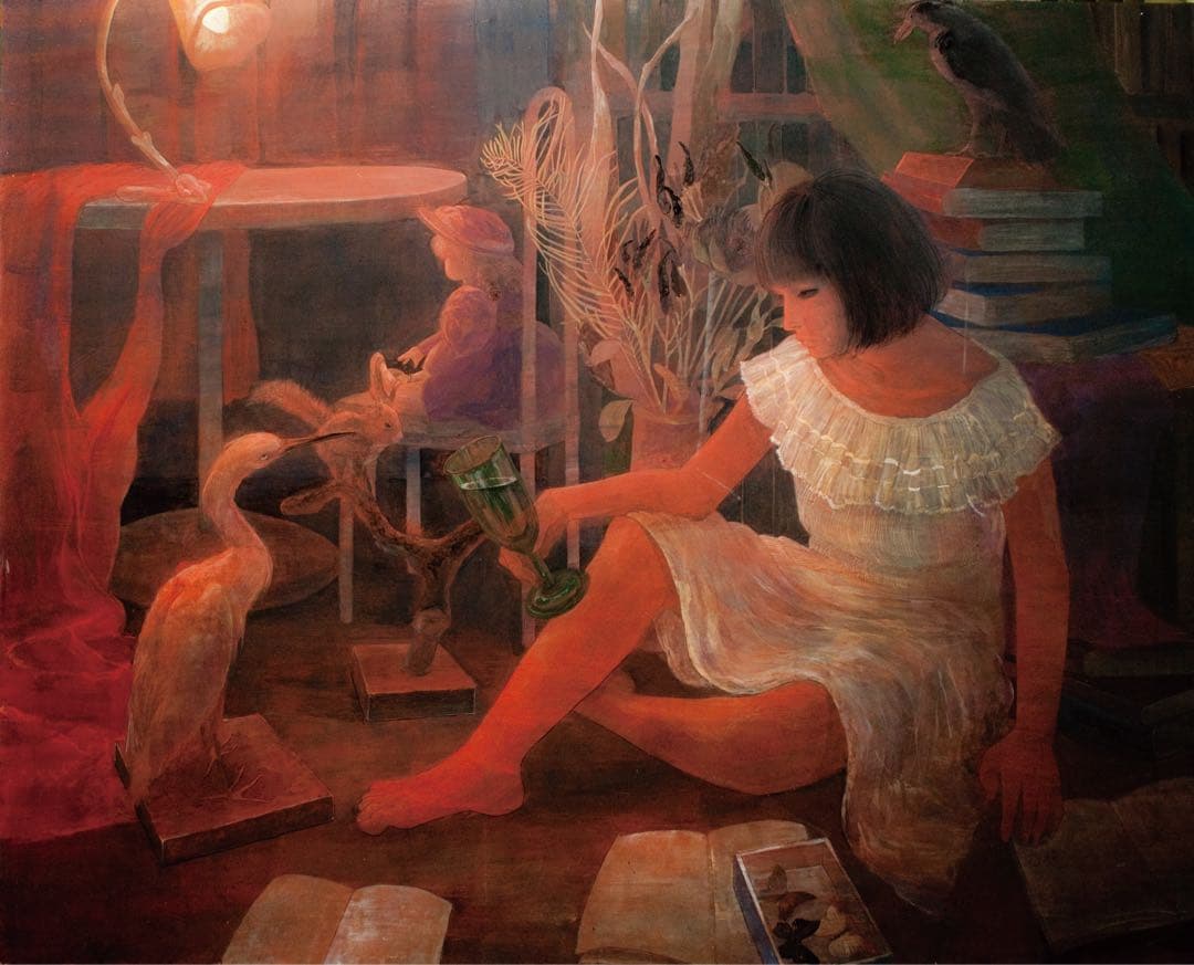 真作　夭折の画家　加藤由衣　[晩餐会] 加藤休ミ「Hey sandwich」 | URESICA