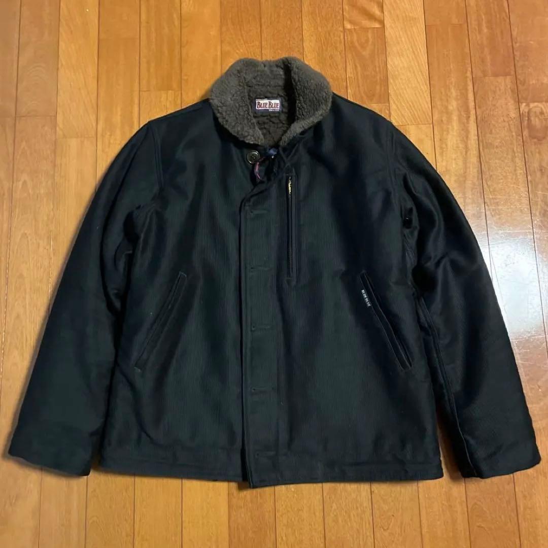 ブルーブルー blueblue ジャーマンクロスデッキジャケット - メルカリ