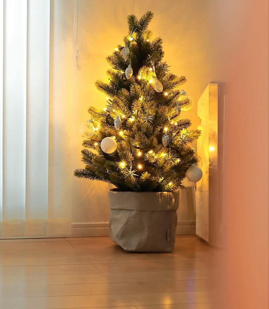 クリスマスツリー90cm LEDライト＆オーナメントセット⭐︎