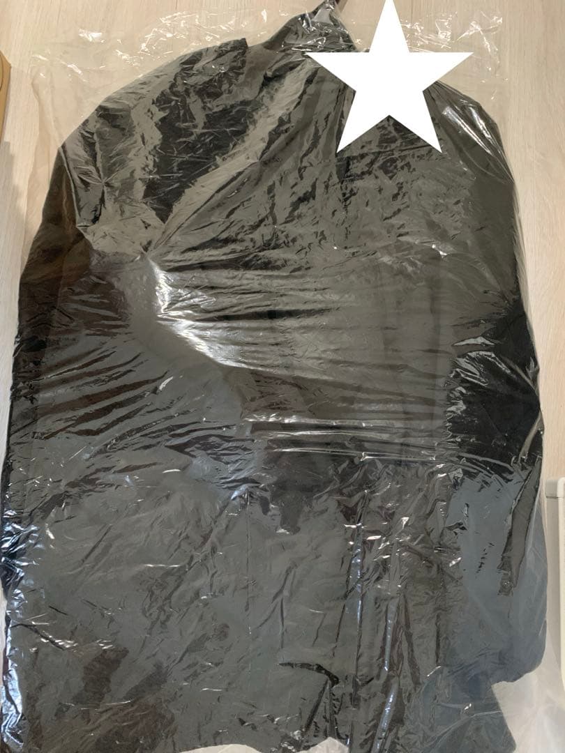 PERNA ペルナ　リボンパフショートコート　ブラック