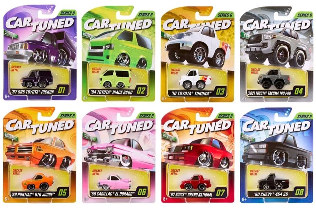 ★ 「入荷ラスト」「日本未入荷」 CAR TUNED シリーズ6 8台セット ★