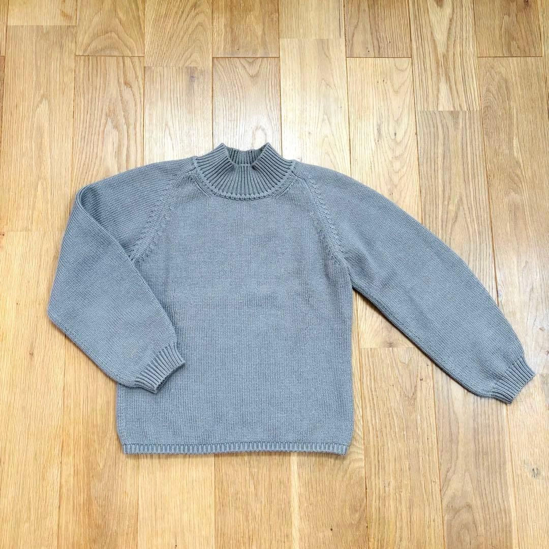 ミナペルホネン ニット schole プルオーバー セーター グレー