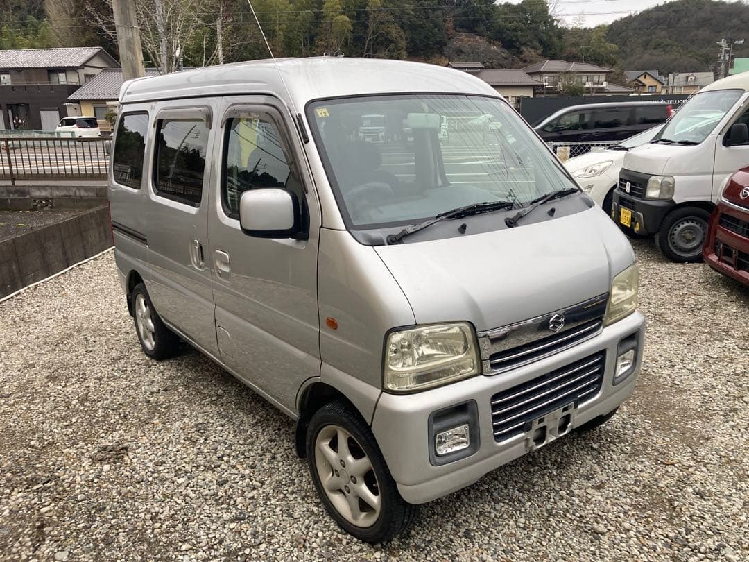 【岐阜】エブリイワゴン ターボ 4WD 現状渡し格安！ スズキエブリイの中古車（岐阜県）を探すなら【グーネット】