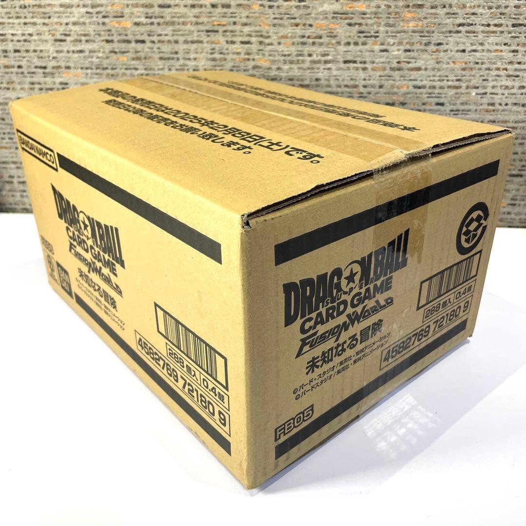 ド*ン様 【未開封カートン販売】ドラゴンボール FW 未知なる冒険　FB05