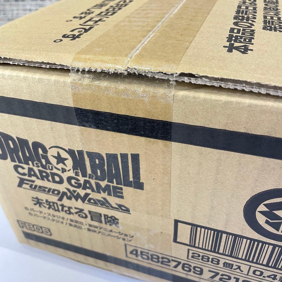 ド*ン様 【未開封カートン販売】ドラゴンボール FW 未知なる冒険 FB05