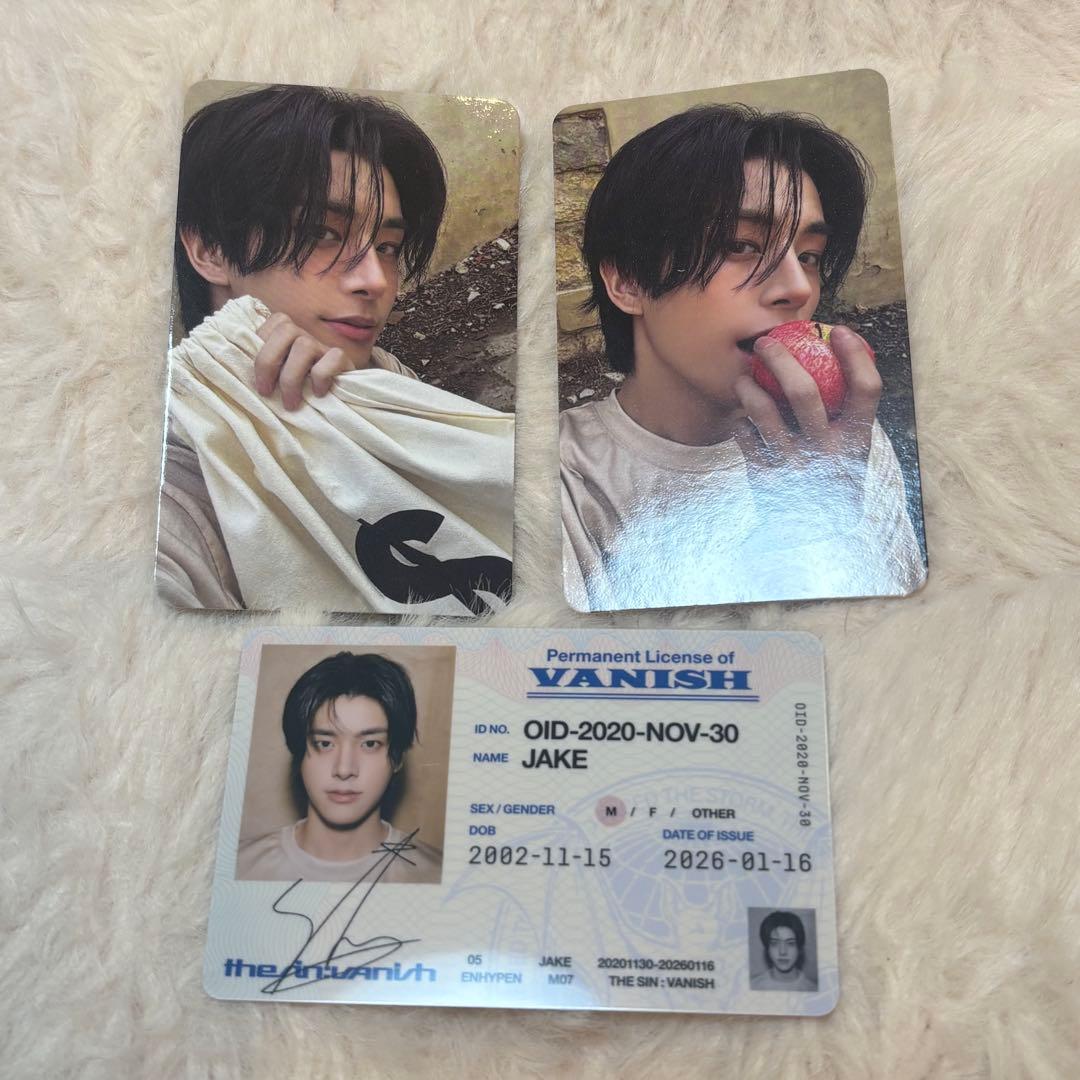 ENHYPEN THE SIN : VANISH トレカ ジェイク - メルカリ