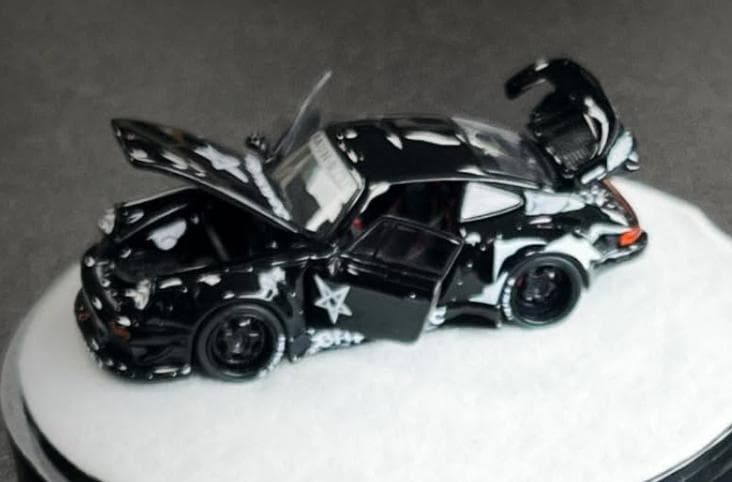 PGM 1/64 ポルシェ RWB930 Bapt Demon ブラック