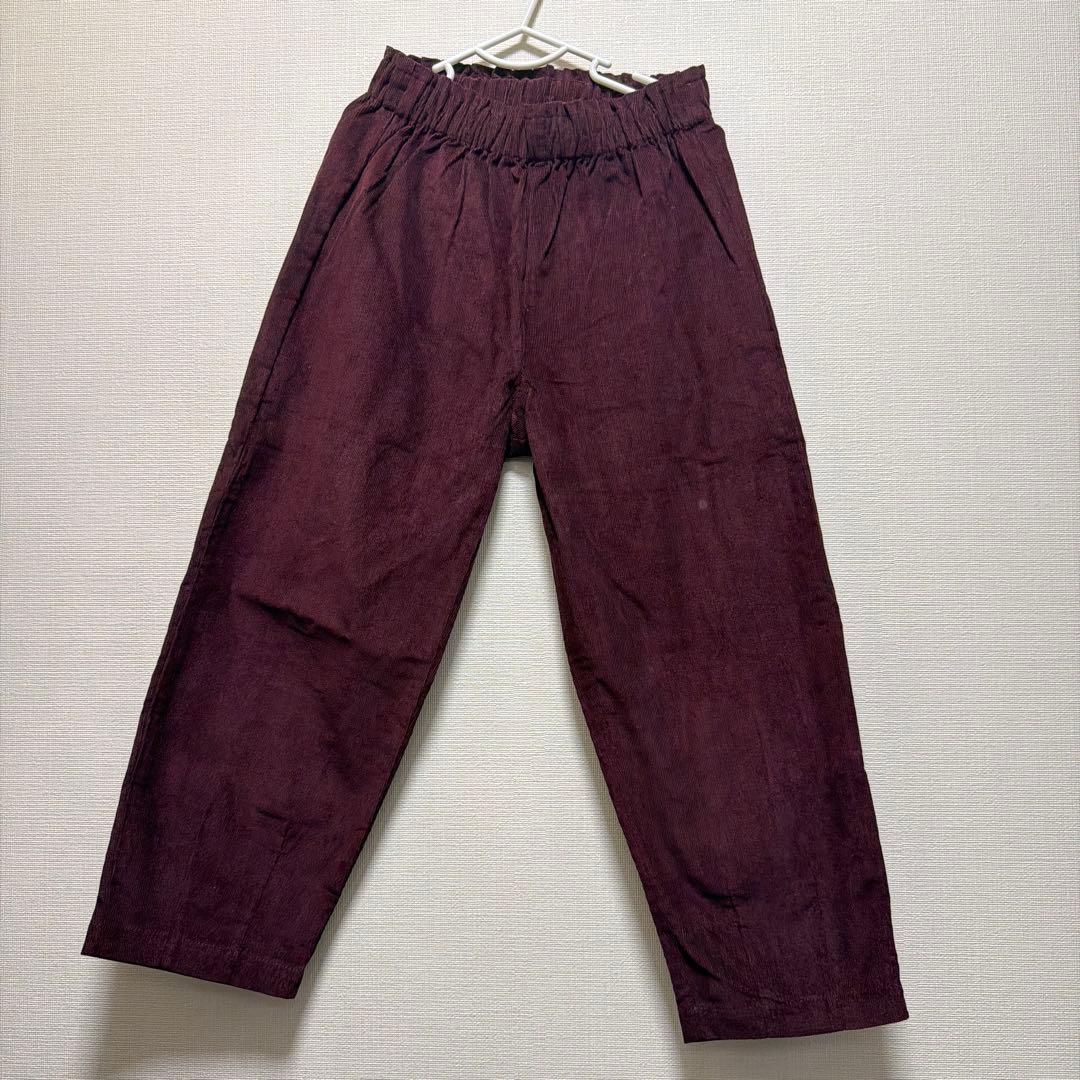 ボトムス・スパッツ house on the hill corduroy pants 110cm PAL HOUSE 裏シャギーレギンス 9分丈 あったか ねこ うさぎ 裏起毛 暖
