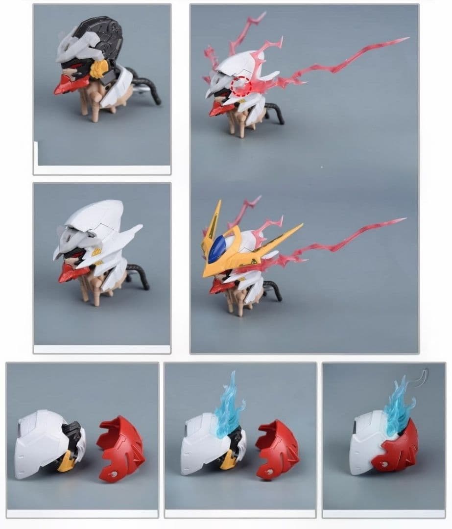 MG バルバトスルプス エフェクト&ソード&手首 モデリングセット カラーレジン