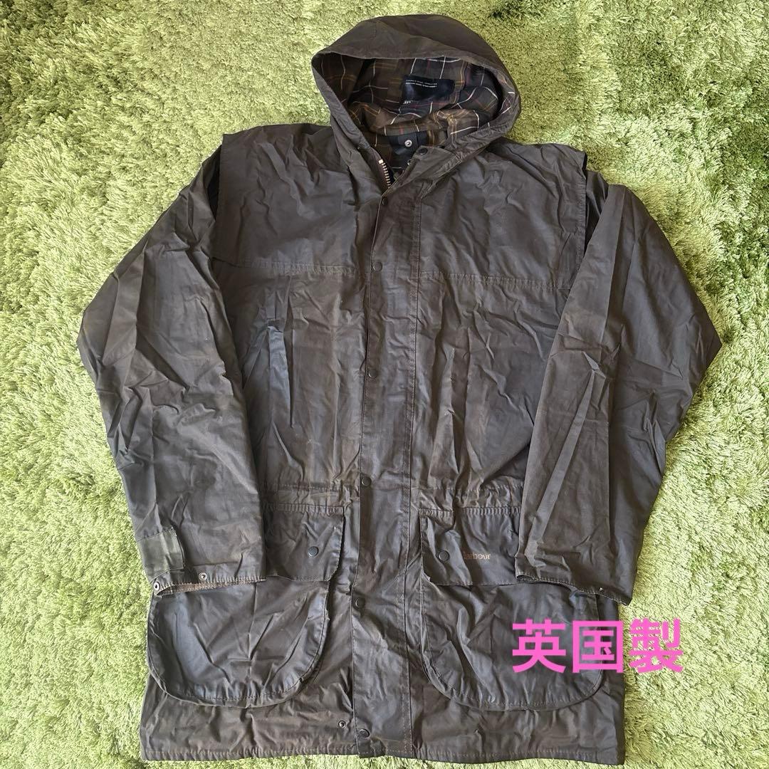 barbour classic DURHAM C36 英国製 古着 00年代 バブアー Barbour CLASSIC DURHAM クラシック ダーハム 3