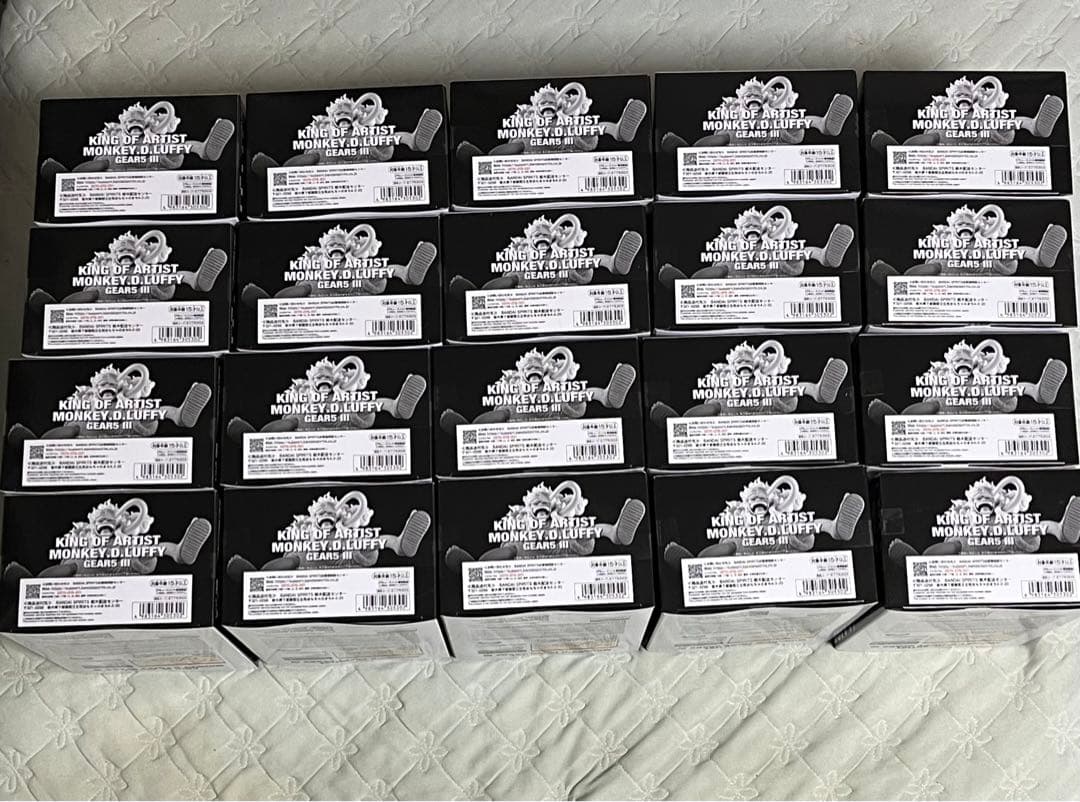 ワンピース king of artist ルフィ ギア5 iii 20つセット - メルカリ