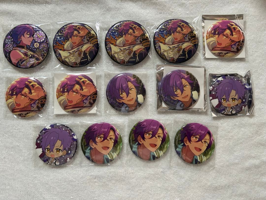 あんスタ 乙狩アドニス 缶バッジ73点 まとめ売り - メルカリ