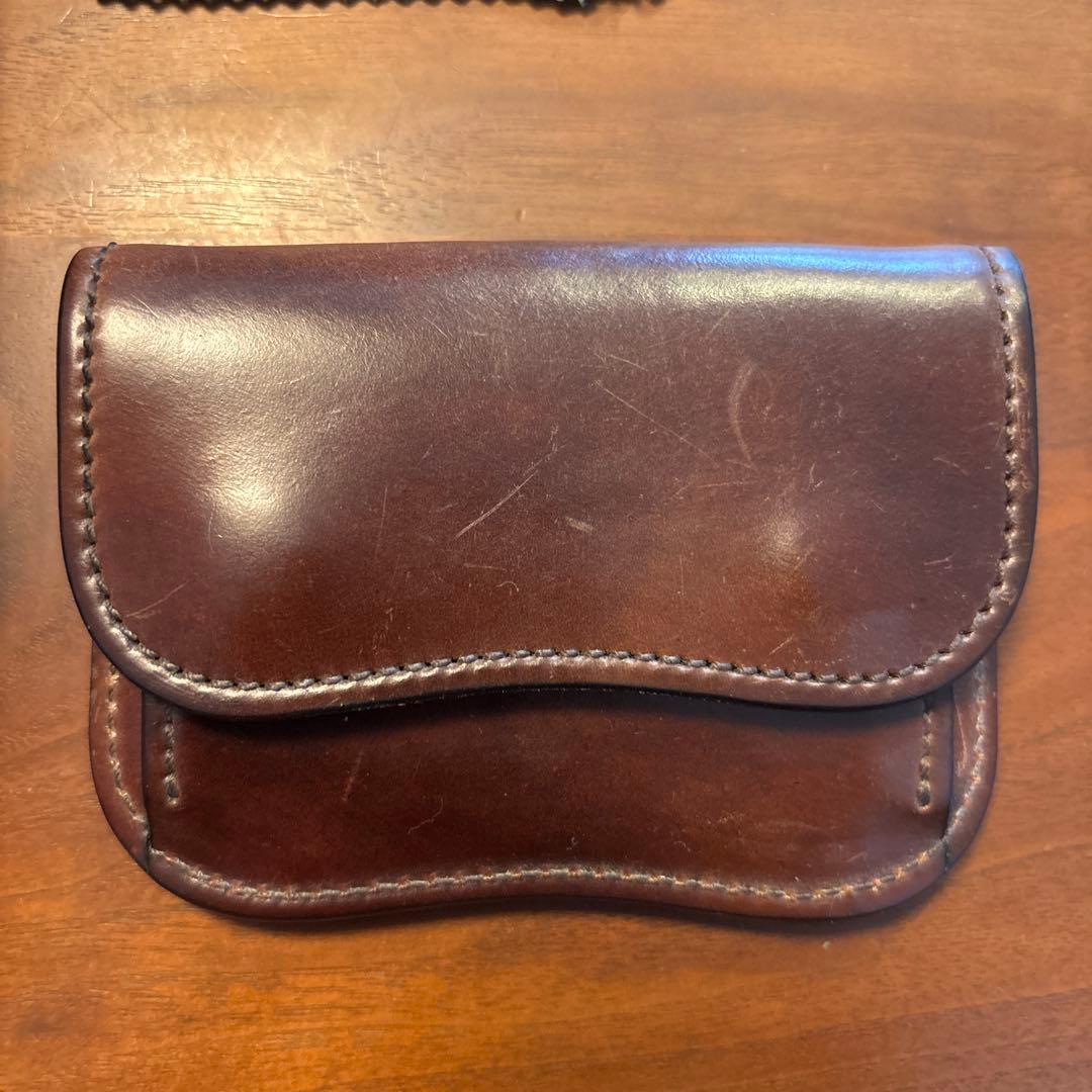 LAST CROPS ラストクロップス タング コードバン マーブルバーガンディ