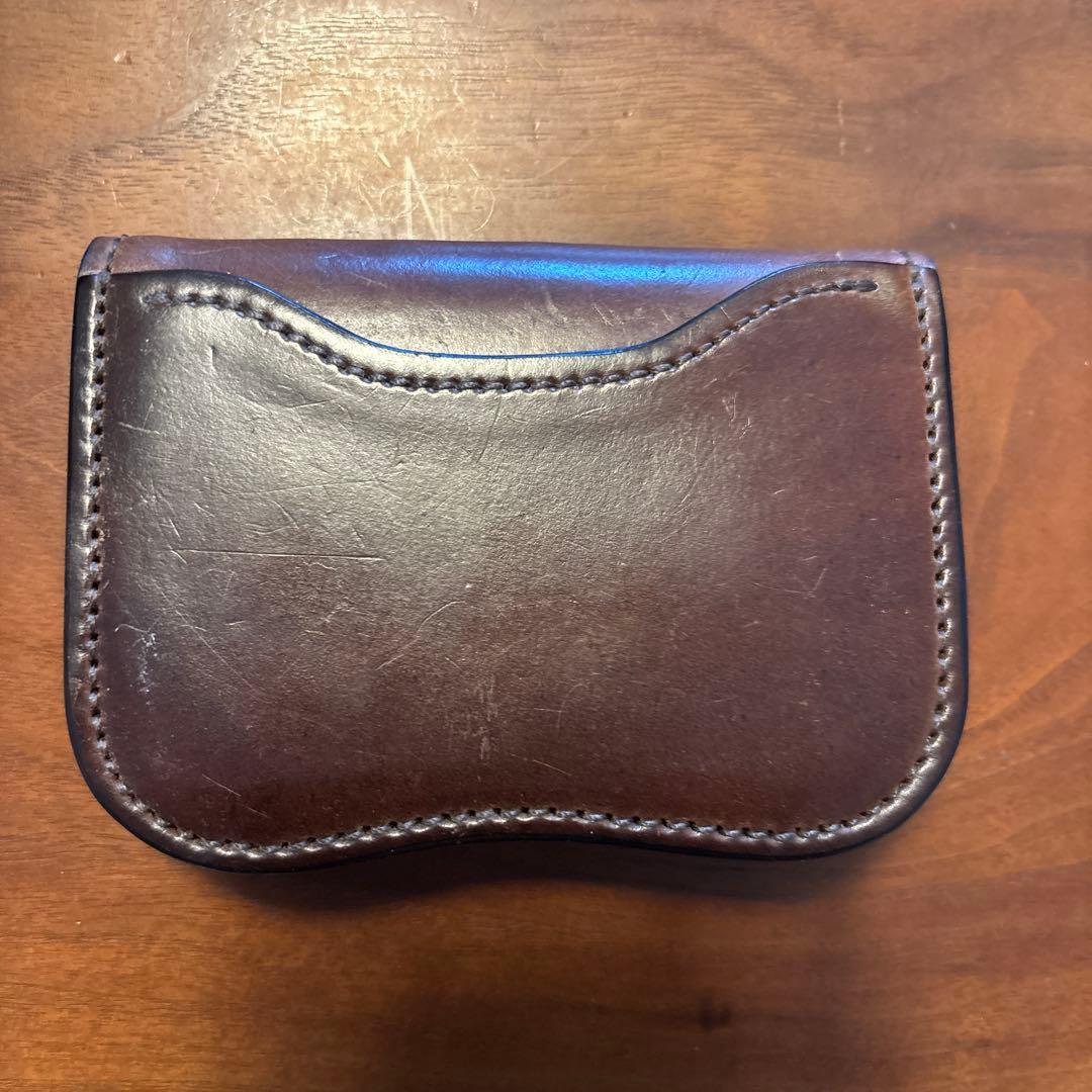 LAST CROPS ラストクロップス タング コードバン マーブルバーガンディ