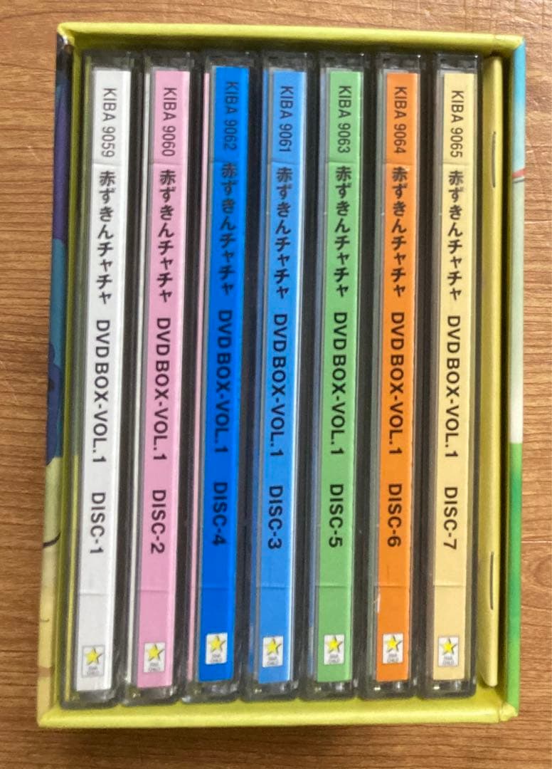 赤ずきんチャチャ DVD BOX vol.1 1巻 7枚ディスク リーフレット付
