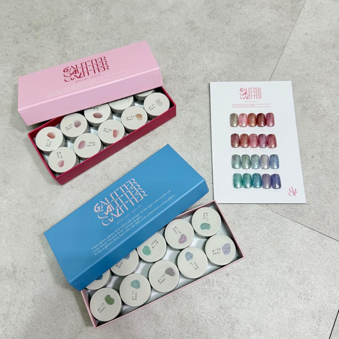 最終値下げ enoi 暖色寒色 ギャリッター カラーチャート まとめ売り