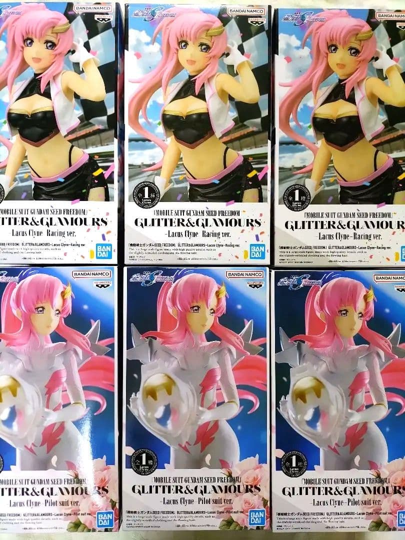 機動戦士ガンダムSEED FREEDOM ラクス・クライン フィギュア 6個