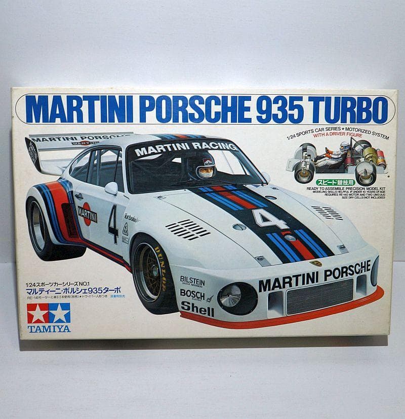 タミヤ 1/24 マルティーニ ポルシェ 935 ターボ 1000円版 - メルカリ