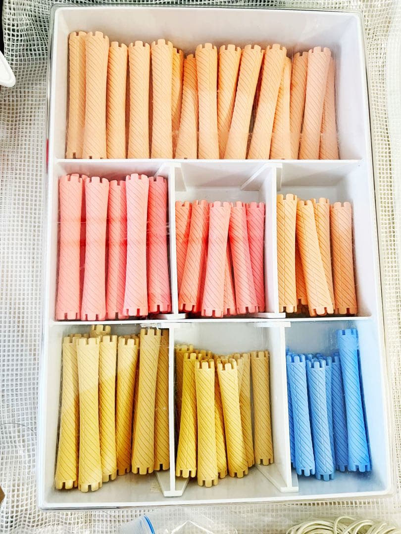 美品 激安]美容師国家試験ワインディングセット☆コームおまけ付き