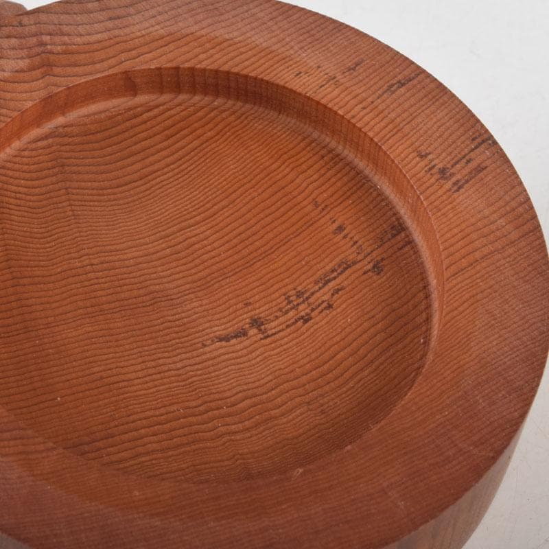 茶道具 飛騨一位一刀彫 川上彫房 香合 在銘 共箱 V 8797 - メルカリ