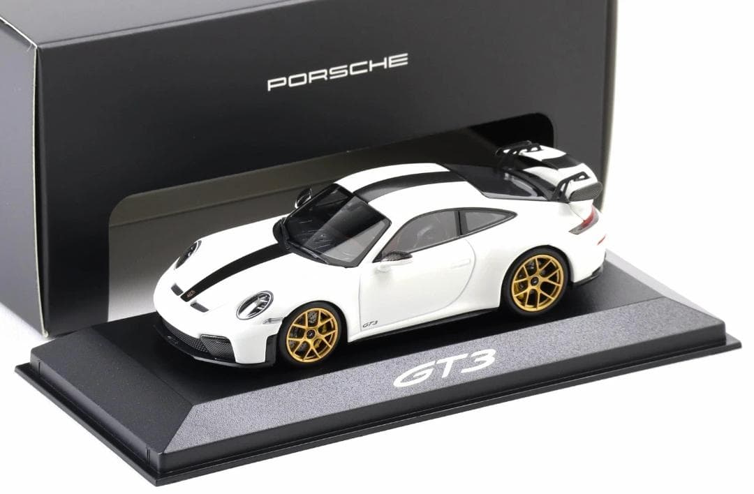 1/43 ポルシェ 911 (992 Ⅱ) GT3 ホワイト 2025