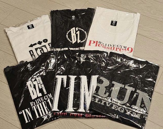 【新品未使用】B'z歴代ツアーTシャツ他 SET