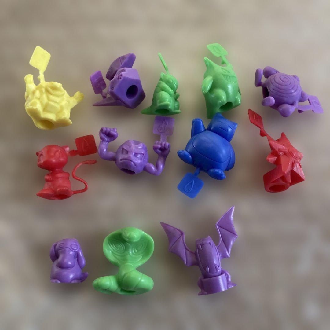 y*u様 ポケモンガチャ　塩ビ人形　消しゴムフィギュア大量セット 美品】初期 ポケモン 消しゴム人形 大量【106個】セット フィギュア