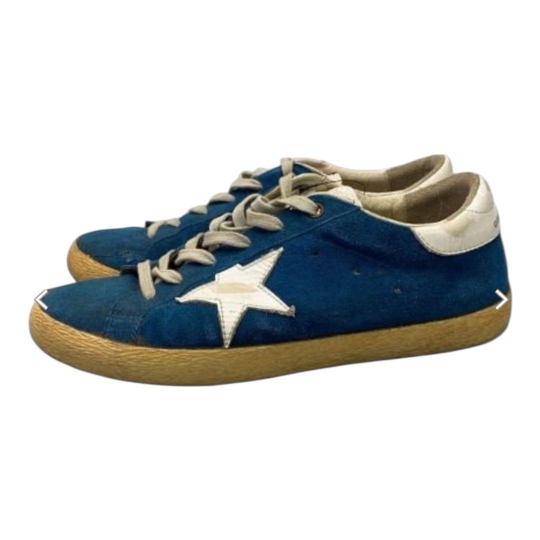 12291 ゴールデングース スニーカー スエード ブルー 41 楽天市場】Golden goose ゴールデングース メンズ スニーカー Goose