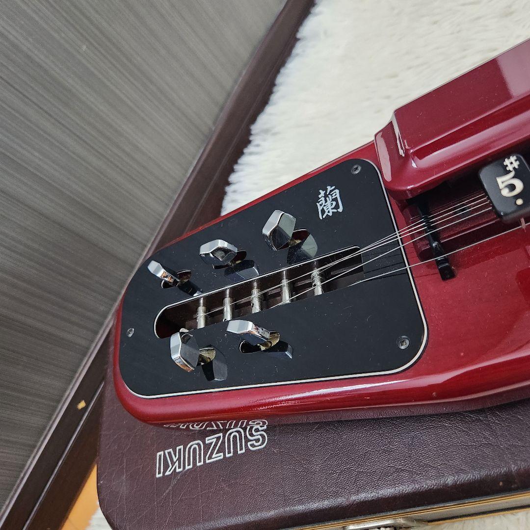 廃盤希少！定価5.8万】SUZUKI 電気大正琴 蘭 ソプラノ - メルカリ