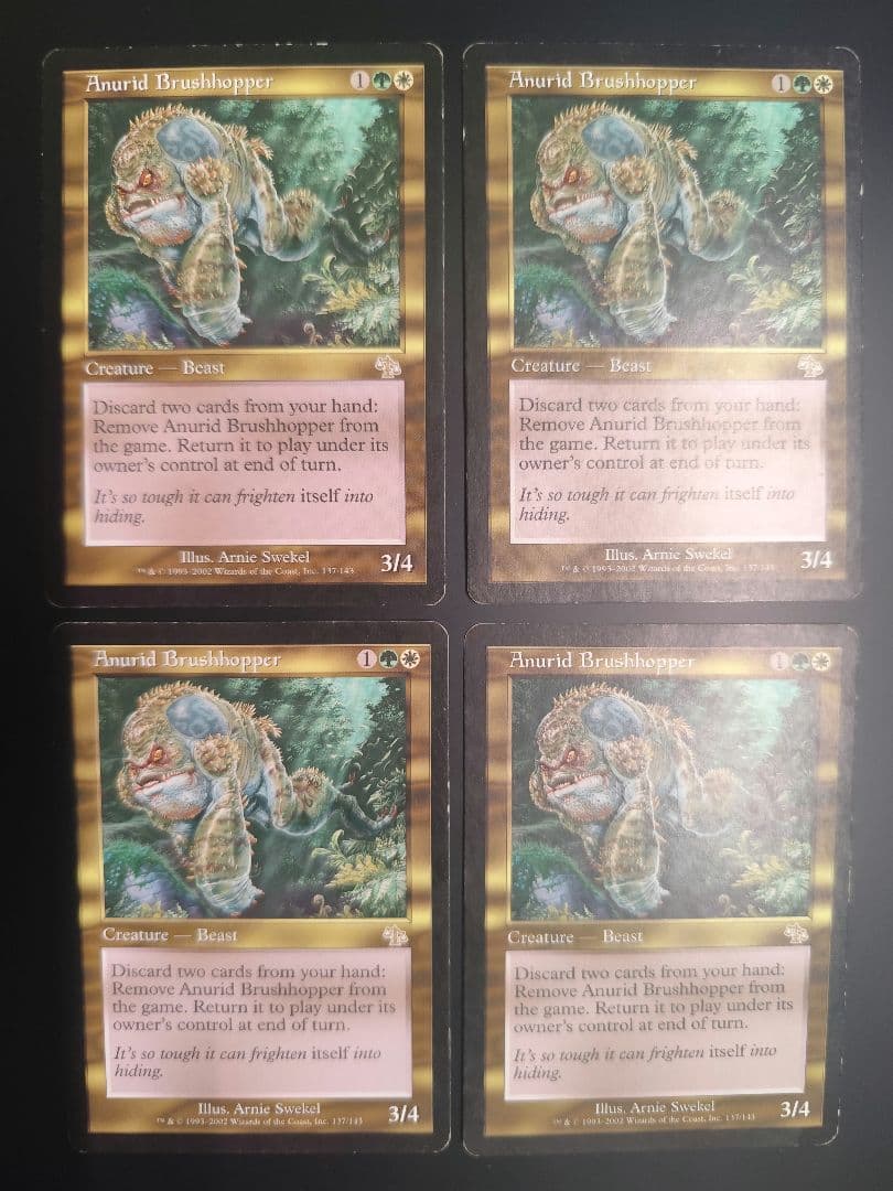 JUD 藪跳ねアヌーリッド/Anurid Brushhopper 4枚セット - メルカリ