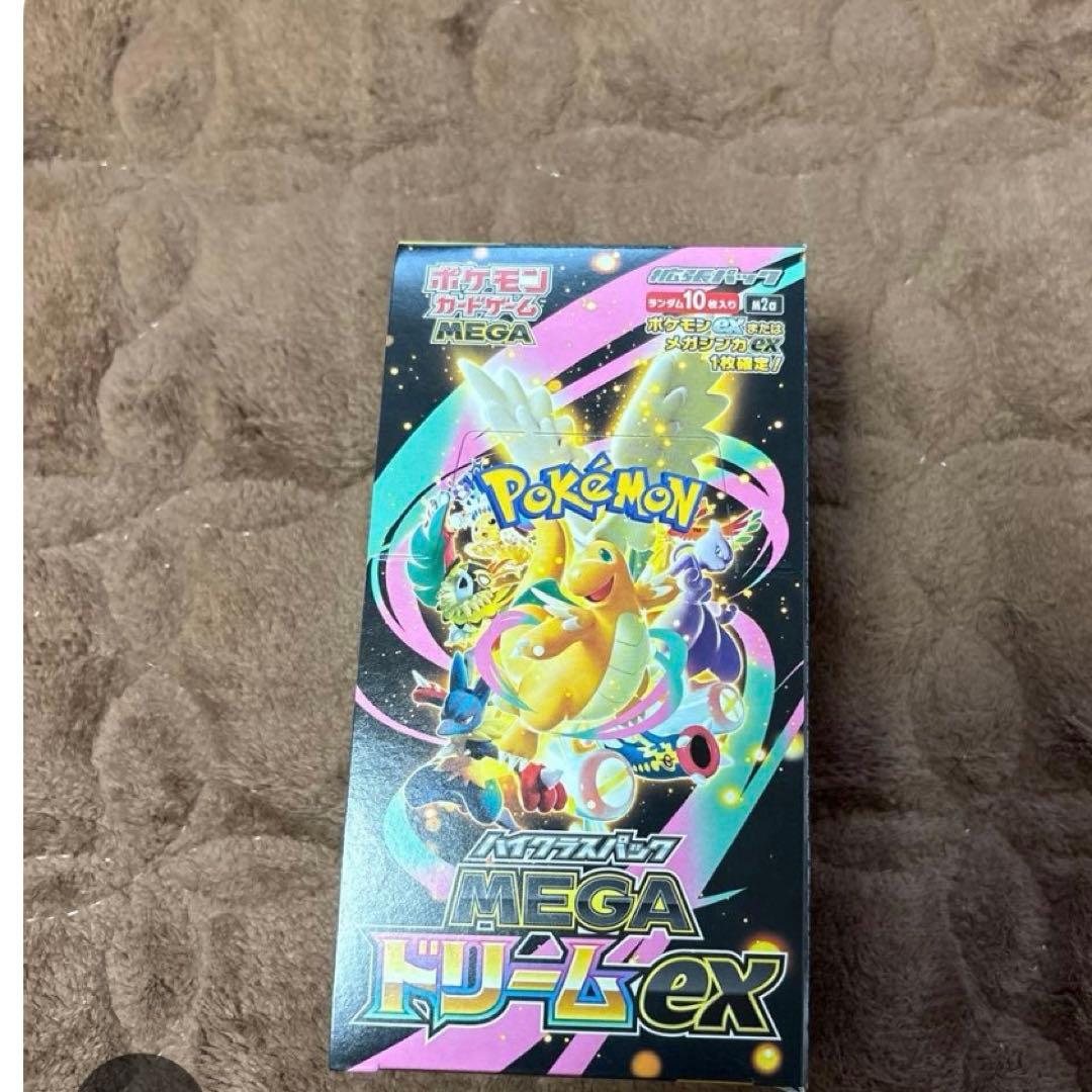 ポケモンカード　MEGA ドリームex 1box シュリンクなしペリペリつき