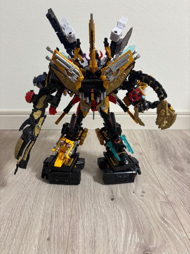 【完品】 【一部塗装】 ミニプラ　シュゴッド合体シリーズ1〜4 ミニプラ シュゴッド合体シリーズ04 キングコーカサスカブト