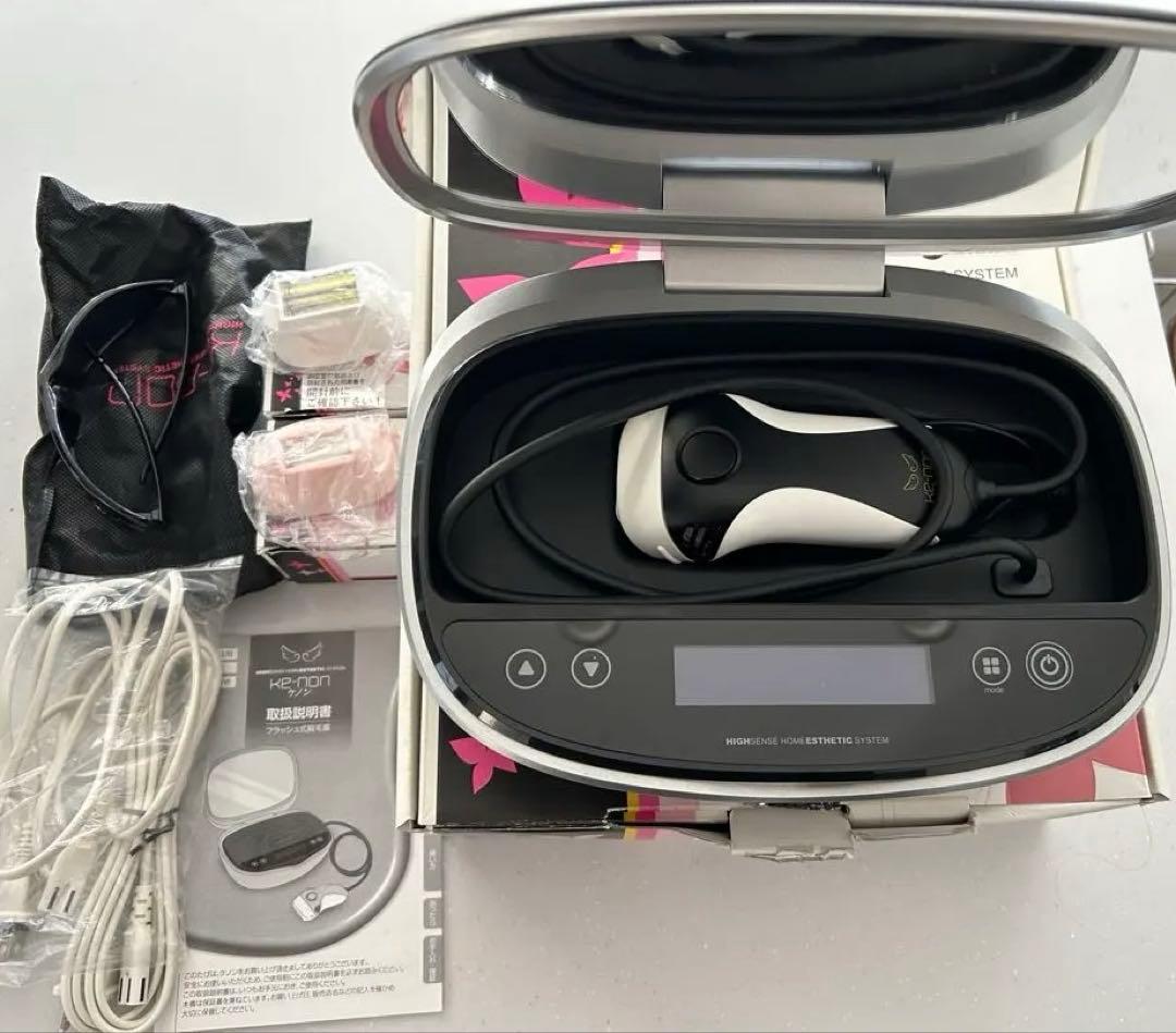 ケノン　脱毛器　ver8.0 カートリッジ3種付き 2026年最新】ケノン 8.0の人気アイテム - メルカリ