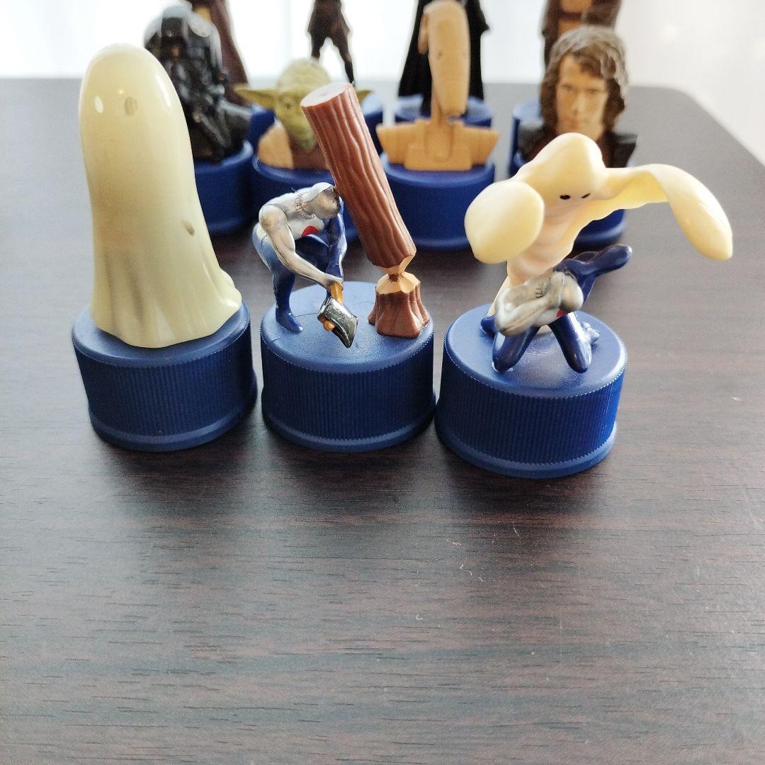 ペプシ ボトルキャップ スターウォーズエピソード3と ペプシマン3個